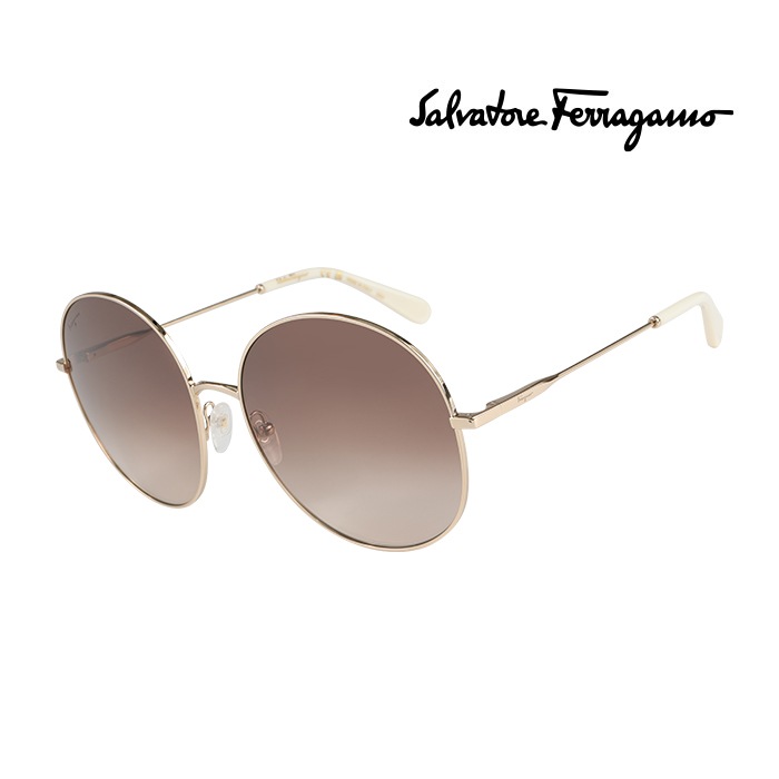[FERRAGAMO] 100% Authentic Unisex Sunglasses / SF299S 703_I [60] / Free delivery / ﾘﾕ碎