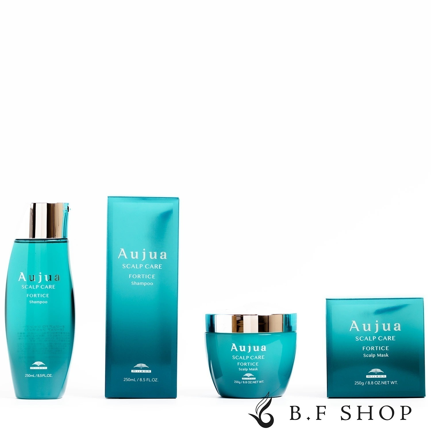 【セット品】ミルボン オージュア フォルティス シャンプー & スカルプマスク 250ml トリートメント LSC