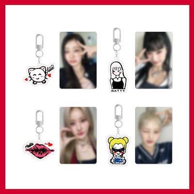 KISS OF LIFE everline ナッティ キーリング トレカ KISS OF LIFE