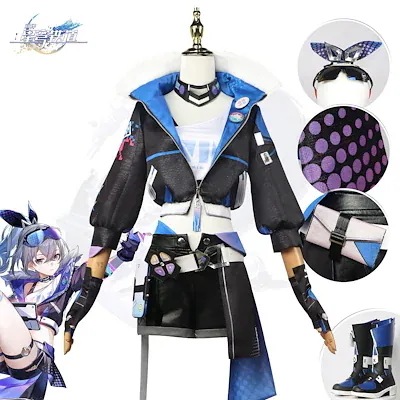 新品 崩壊スターレイル 銀狼 コスプレ 衣装 変装 仮装 コスチューム 文化祭 学園祭 ハロウィン期間限定30%
