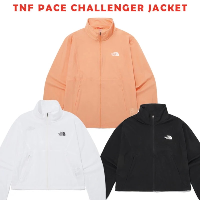 韓国正規品保証 関税負担なし NJ3LQ07A TNF PACE CHALLENGER JACKETデイリー 基本 着装 男子 女子 人気 韓国 ファッション 男女共用 アウトドア