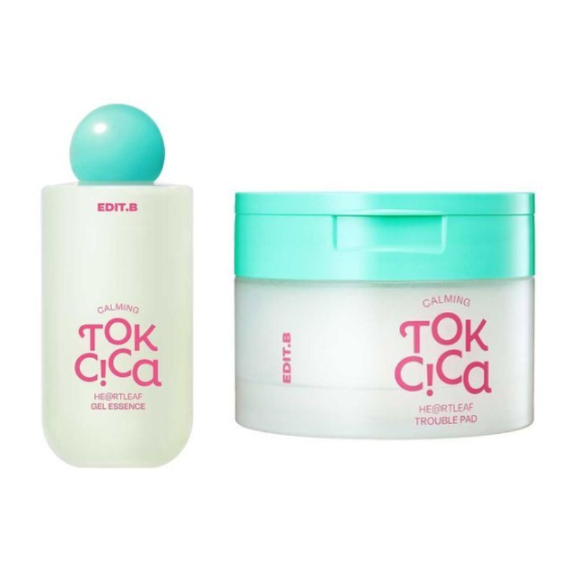 鎮静 トキシカ ドクダミ ゲル エッセンス 200ml+鎮静 トキシカ ドクダミ トラブルパッド 70枚