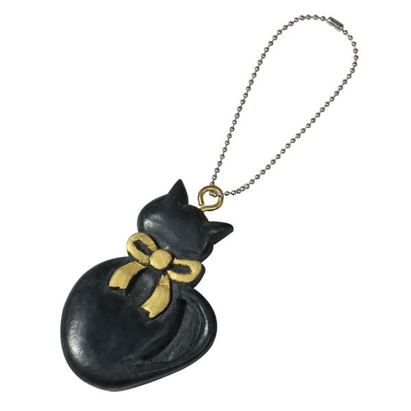 （まとめ）工作・手作りセット/黒彫板 キーホルダー(×20セット)