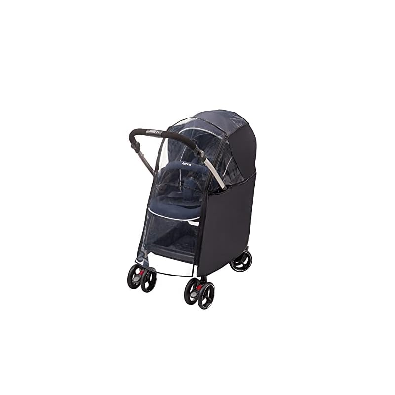 【3日以内発送】Aprica(アップリカ) ベビーカー用レインカバー レインカバー(オプティアソラリア専用) (ブラック) 99950