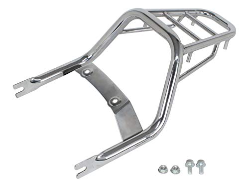 スペシャルパーツ武川 リアキャリア クロムメッキ モンキー125 (JB02) /タイモデル (ML