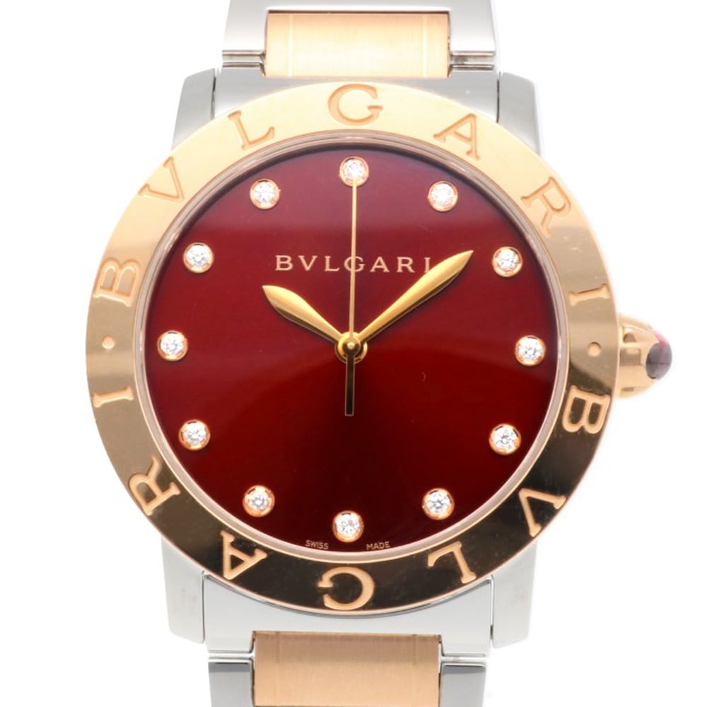 ブルガリ ブルガリブルガリ 腕時計 ステンレススチール BBLP37SG 自動巻き 1年保証 BVLGARI 中古