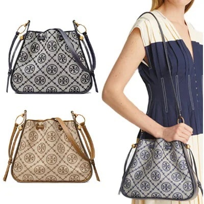 T Monogram Bell Womens Designer Crossbody Bag 139098