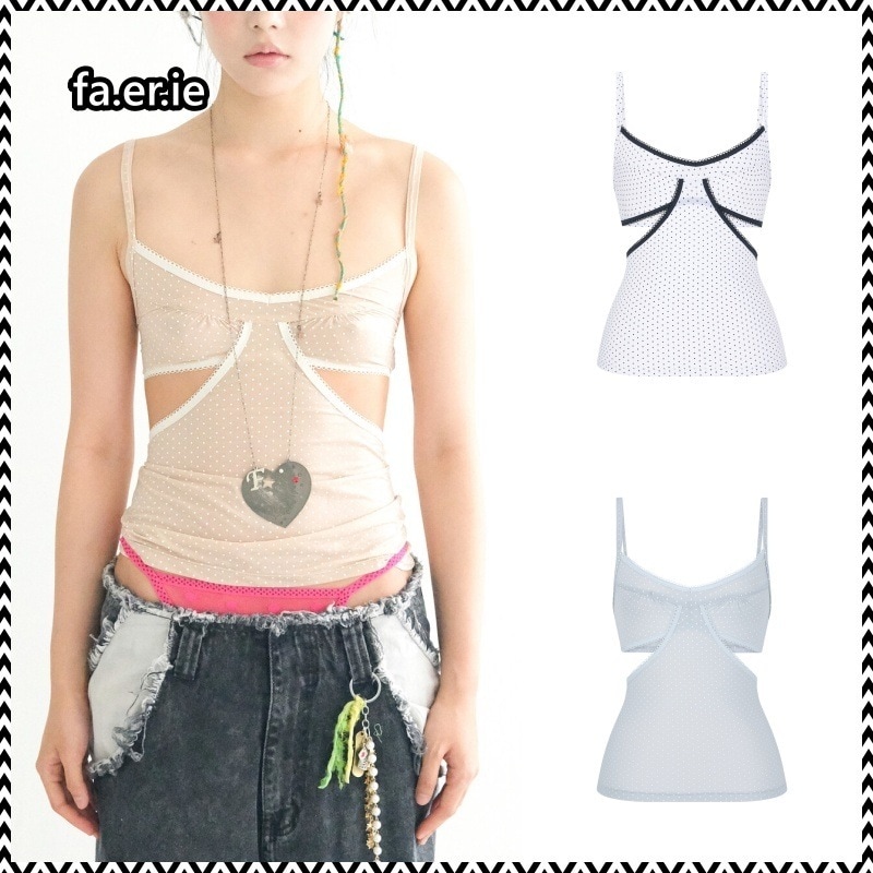 fa.er.ie pin dot lingerie camisole