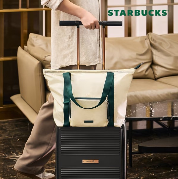 [STARBUCKSxRAWROW] Rawrow Packable bag