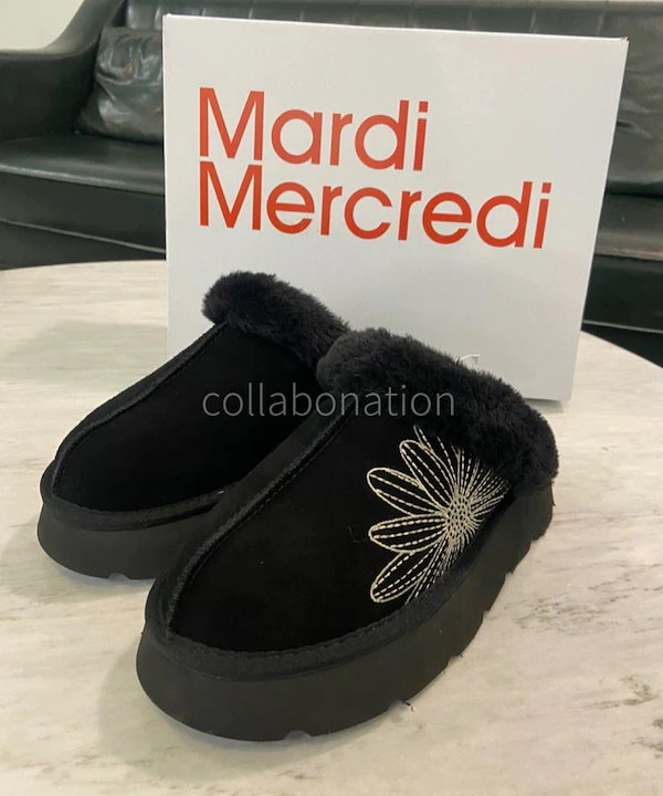 【Mardi Mercredi】CLASSIQUE 身長アップ 4cm台 ムートンブーツ Qoo10 Mardi Mercredi CLASSIQUE 身長アップ 4cm台