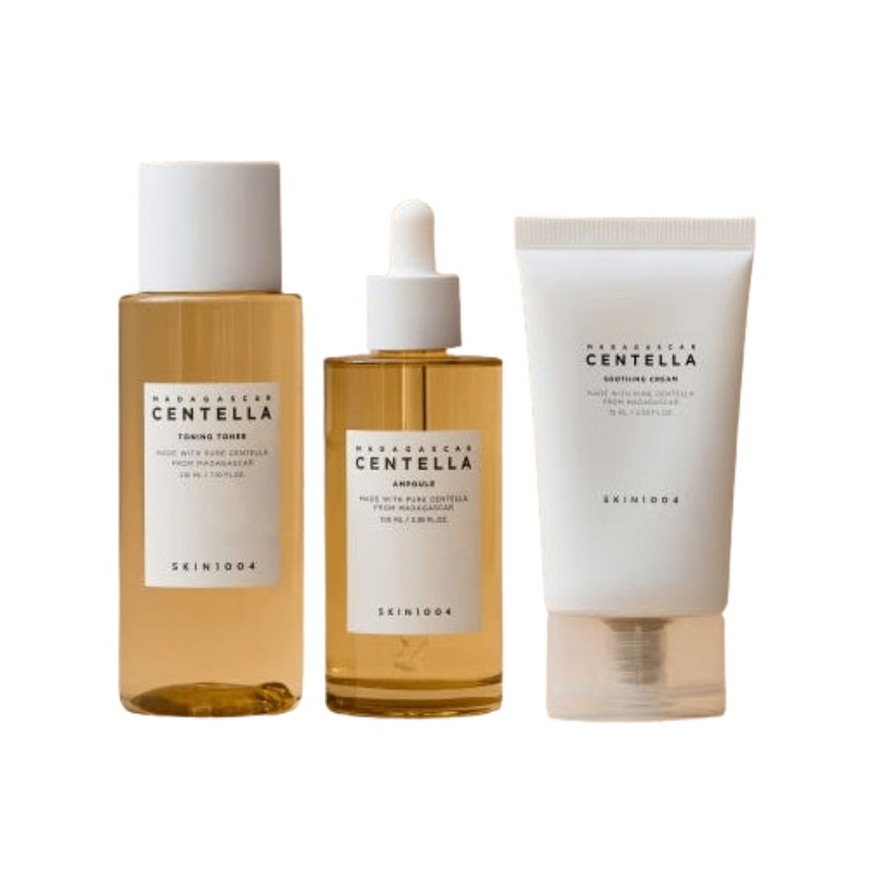 [鎮静ケア3点セット] センテラトーニングトナー 210ml + アンプル 100ml + スージングクリーム 75ml
