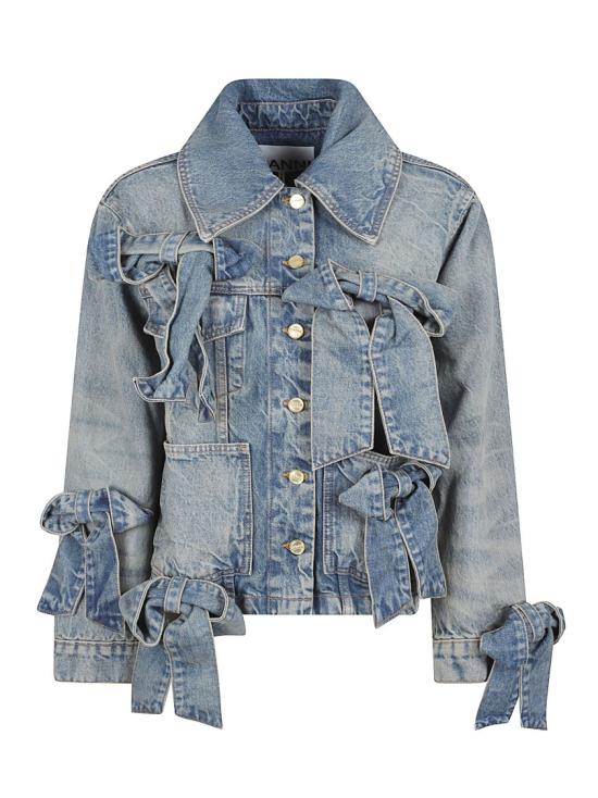GANNI Women Denims A1010057567 Grey