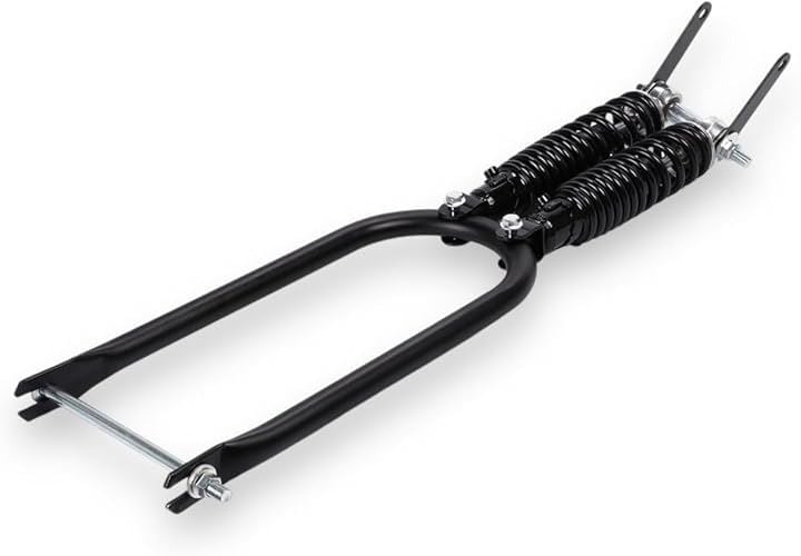 ホンダ カブ 用 スプリンガーフォーク C50 C70 C90 スーパーカブ リトルカブ 社外品 汎用品 カスタム品 パーツ(ブラック)