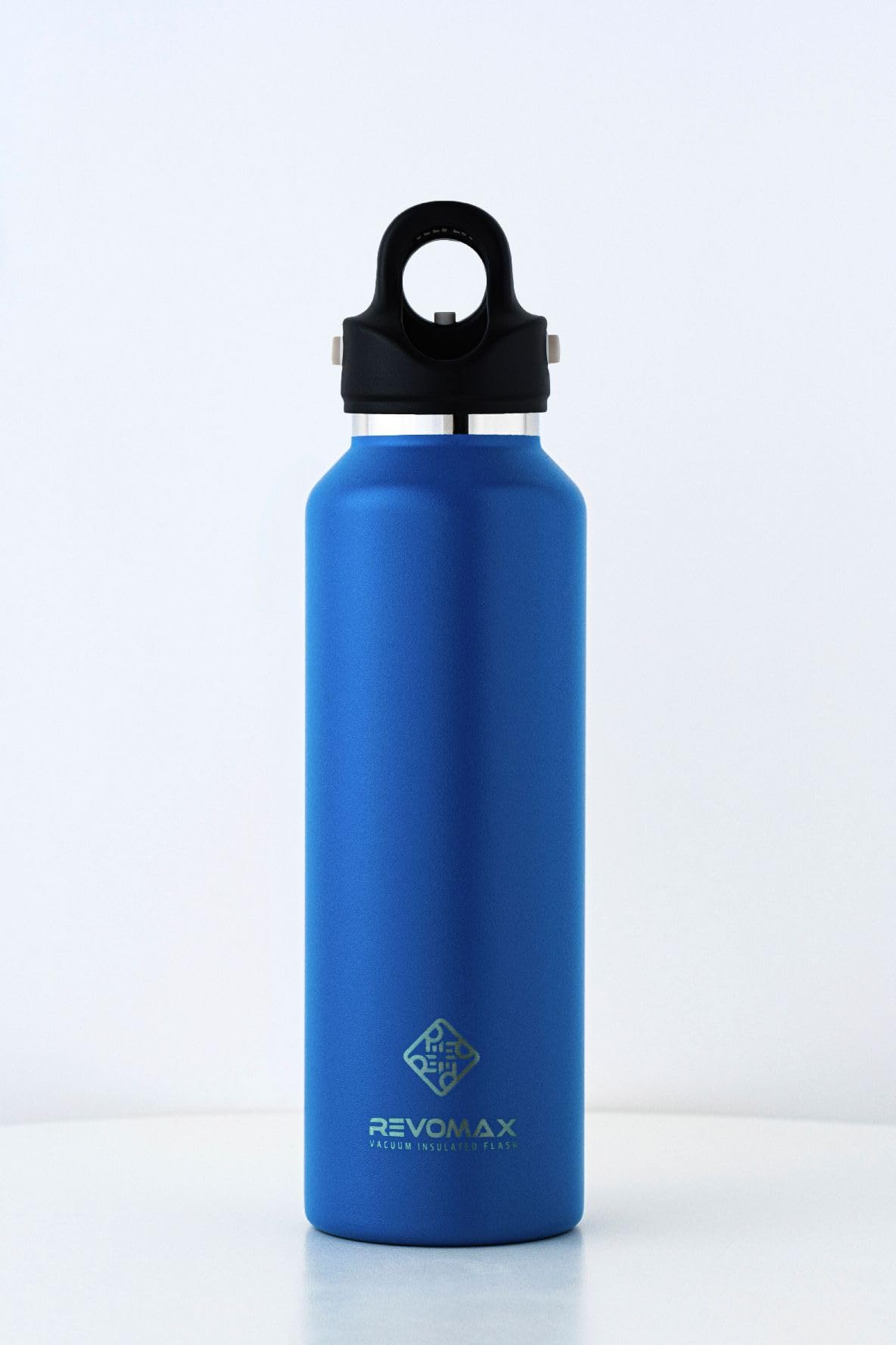 【REVOMAX公式】20oz 592ml 炭酸対応 ステンレスボトル 18時間保温 36時間保冷 真空断熱 水筒 ギフト レボマックス (Jewelry Blue)