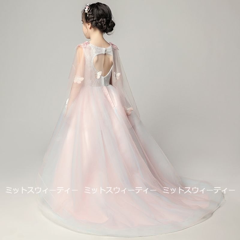 子供 ドレス ピアノ発表会 女の子 子供ドレス ワンピース 衣装 フラワー 結婚式 コンクール 発表