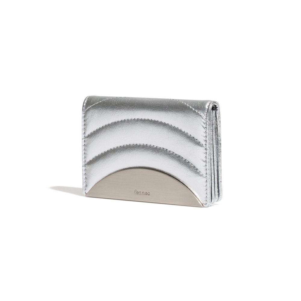 フェネッククリンクルムーンライズキルティングポケット D シルバー