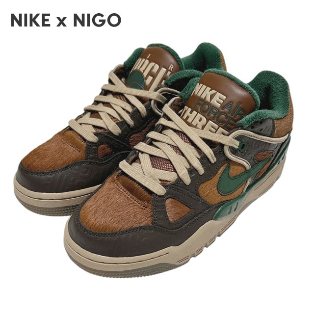 ナイキ NIKE x ニゴー NIGO AIR FORCE 3 LOW SP エア フォース 3 HQ0260-201 ヒューマンメイド HUMAN MADE 291-003208-286