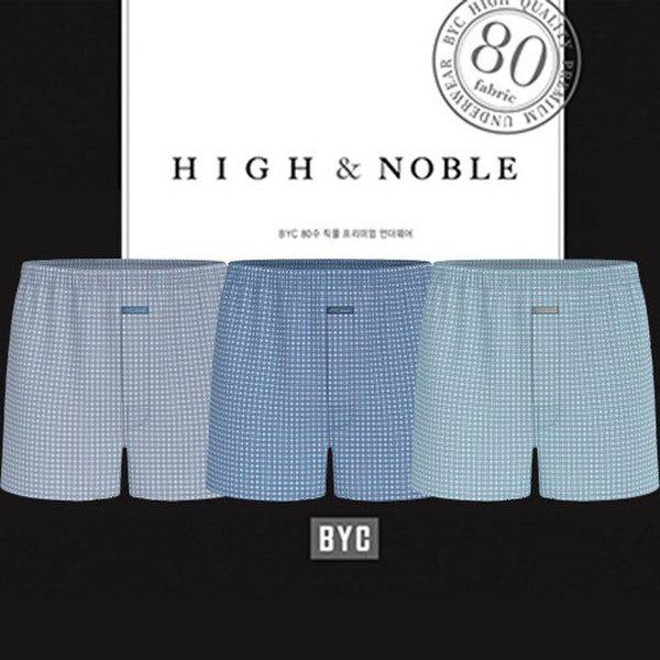 ビワイシー 男性プレミアム80番手 純綿トランクスパンツ 四角ボクサー 1466