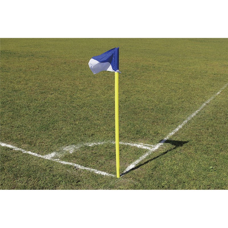 (代引き・個人宅・北海道・沖縄への配送不可)三和体育 サッカーコーナーフラッグ・コテイ4ホンクミB サッカー器具 (s8000)