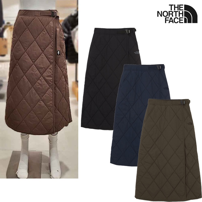NK6NR86A WS COVE V SKIRT 25FW 新作 キルティングロング 防寒 秋冬ボトム デイリー タウンユース レディース 通勤 通学 きれいめ コーデ提案 ブーツ ソックス 秋冬向け