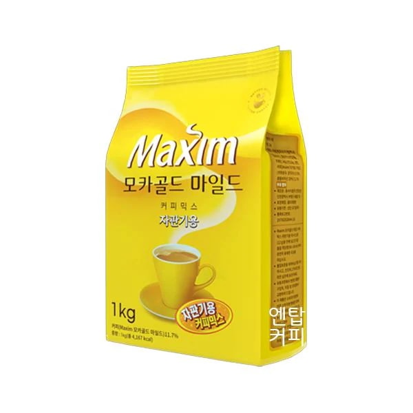 マキシム モカゴールド マイルド コーヒーミックス 自動販売機用 1kg 맥심 모카골드 마일드 커피믹스 자판기용 1kg