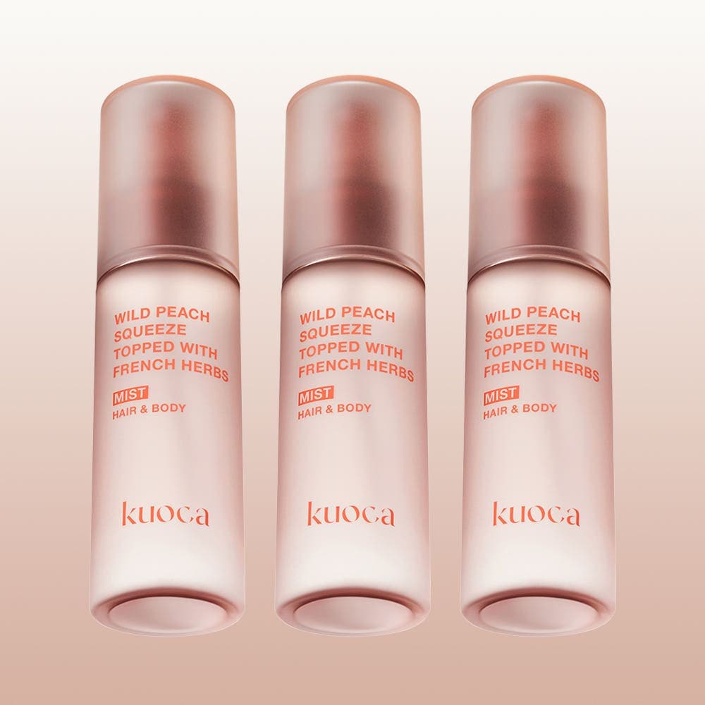 韓国コスメ ワイルドピーチ ヘア&ボディ パフュームミスト 50ml×3本 フレグランスミスト いい香り 桃 大容量 全身 ユニセックス 持ち運び 香水代わり まとめ買い プレゼント ギフト 人気