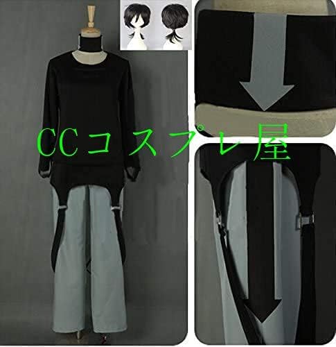 カゲロウプロジェクト コノハ(九ノ瀬 遥ここのせ はるか) 黒ver.コスプレ衣装+ウィッグ+靴