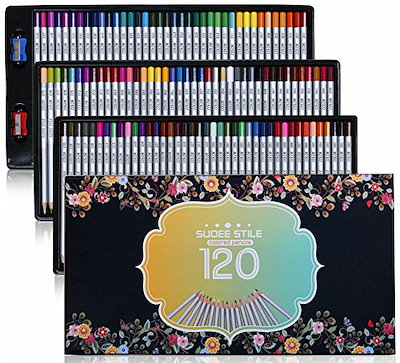 SUDEE STILE 色鉛筆 24~120色セット 彩り 塗り絵 スケッチ...のサムネイル