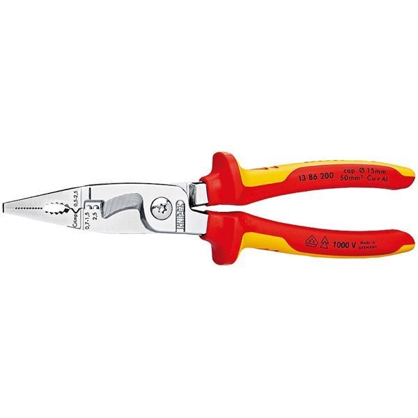 KNIPEX（クニペックス）1386-200 絶縁エレクトロプライヤー （SB） 12,356円