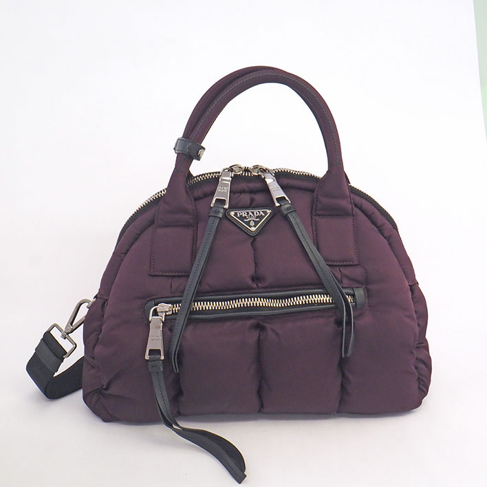 【美品】プラダ テスート ボンバー 2WAY ショルダーバッグ BL0881 レディース 【ハンドバッグ】