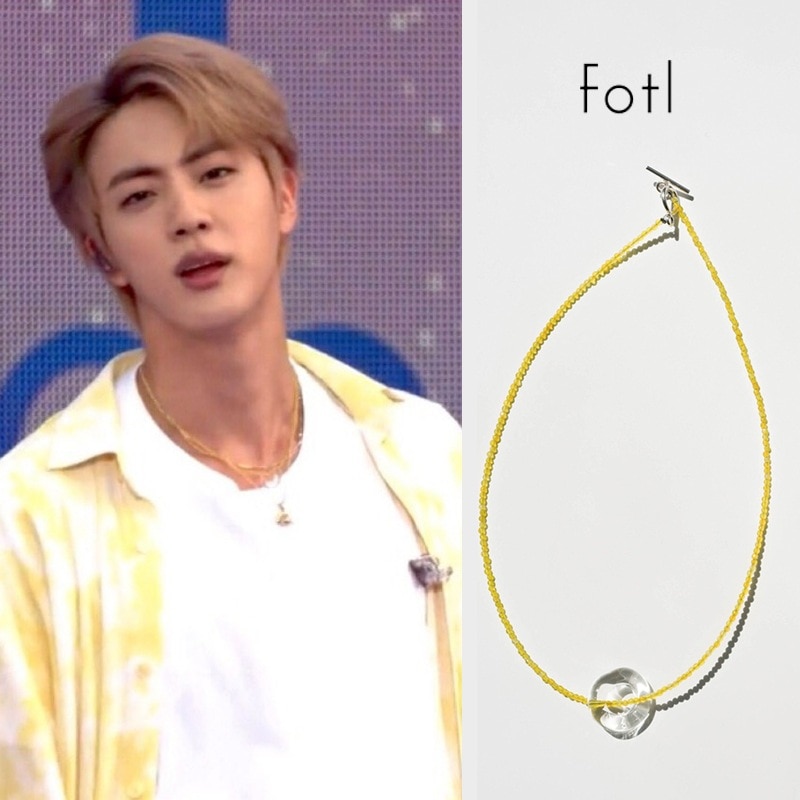 bts jin着用 [Fotl] CRYSTAL ZERO NECKLACE / JIN ネックレス