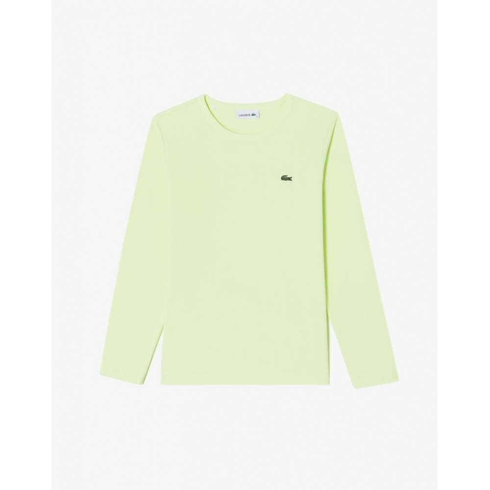 ラコステレディースベーシックロングスリーブ T シャツ TF025E-54N 6GD