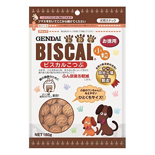 （まとめ買い） ビスカル 小粒 180g 犬用 ×6