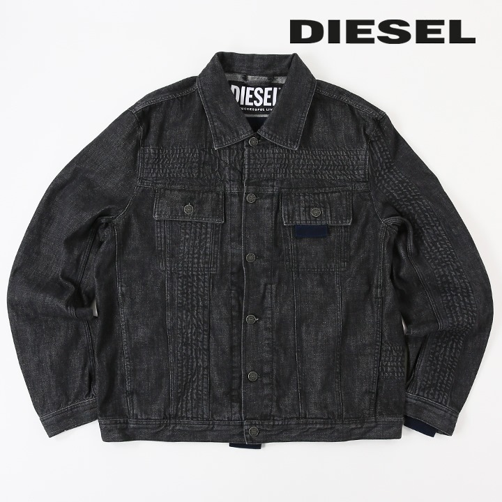 デニムジャケット メンズ NHILL-C1-SP1 蛇腹デザイン コットン die-m-o-e8-041