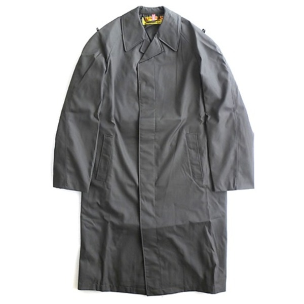 オーストリア軍放出 オフィサーステンカラーロングコート 未使用 デットストック88（ML相当）