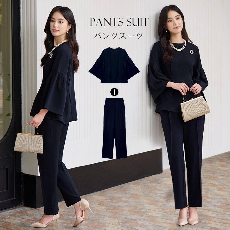 スーツ レディース セットアップ セレモニースーツ 入学式 卒業式 ママ 母 服装 卒園式 パンツスーツ セットアップ 大きいサイズ