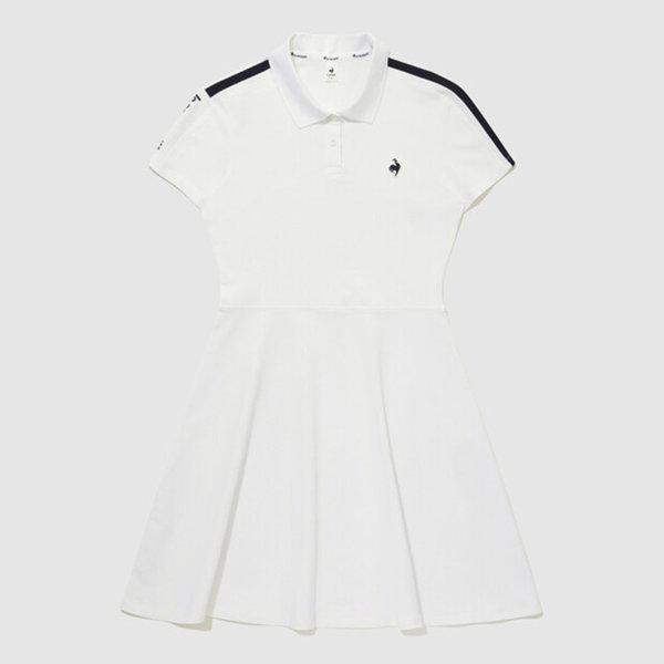 ヨジョン サンデー ピケ カラー ワンピース QQ122TOP33-WHT0