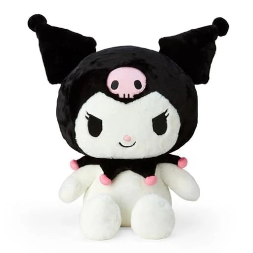 サンリオ(SANRIO) サンリオ ぬいぐるみLLL クロミ クロミちゃん KUROMI 72×65×45CM スタンダードドール キャラクター 230731 SANRIO