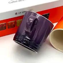 350 Mlnew クリエイティブマカロンマグ北欧スタイルカラーグラデーションマググラデーションカラークールカラーレインボーカップセラミックカップハンドギフト