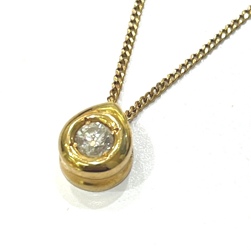 jewelry ジュエリー ネックレス K18 D0.32ct 1P ダイヤ 宝石 アクセサリー K18 ゴールド