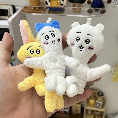 ちいかわ キティ 3点セット ぬいぐるみ クリップ キーホルダー
