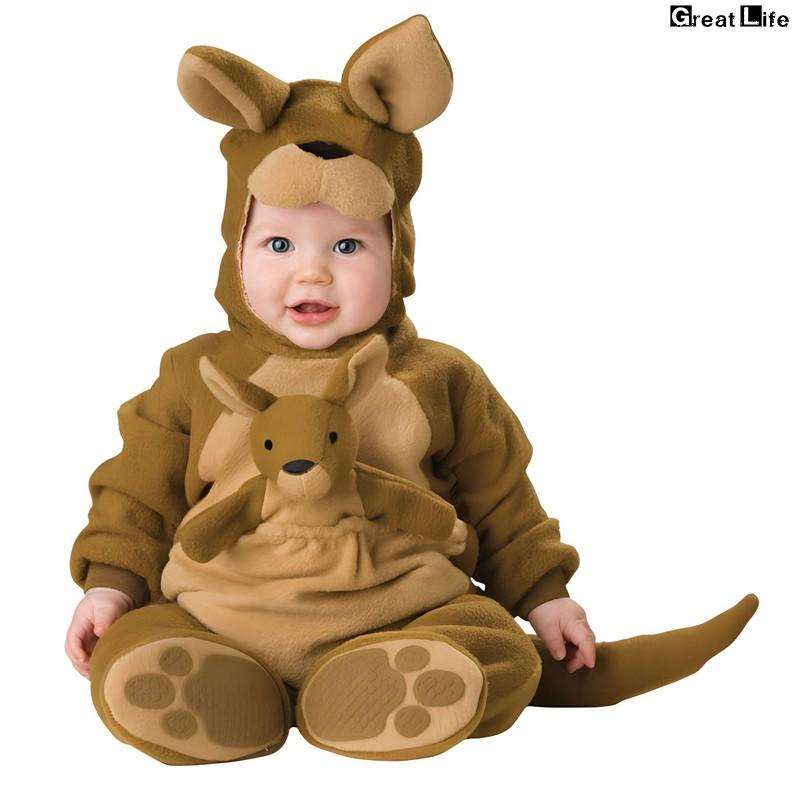 ハッピーハロウィン 新製品 最低価格 ハロウィン 衣装 子供用 キッズ 着ぐるみ カンガルー コスプレ コスチューム プレゼント 誕生日 ギフト ベビー 赤ちゃん クリスマス ステージ 演出服 ギフト