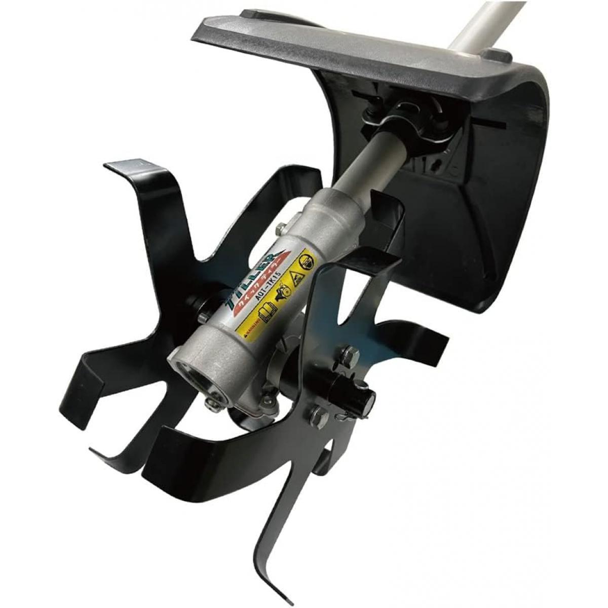 アイデック 刈払機アタッチメント クイックティラー AQT-TK15 耕耘ローラー 耕うん ローラー 中耕 攪拌 土づくり 農業 園芸