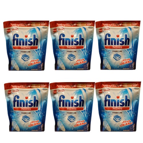 フィニッシュ タブレット 150粒x6ボックス 食器洗浄機洗剤