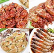 【冷凍】選べる4種類500ｇ　カンジャンケジャン,ヤンニョムケジャン,カンジャンセウ,ヤンニセウ食卓王様