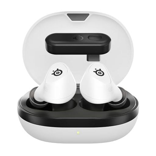SteelSeries ゲーミングワイヤレスイヤホン Arctis GameBuds ワイヤレス ゲーミングイヤホン PS5 Switch PC スマホ対応 2.4GHz Bluetooth 5.3