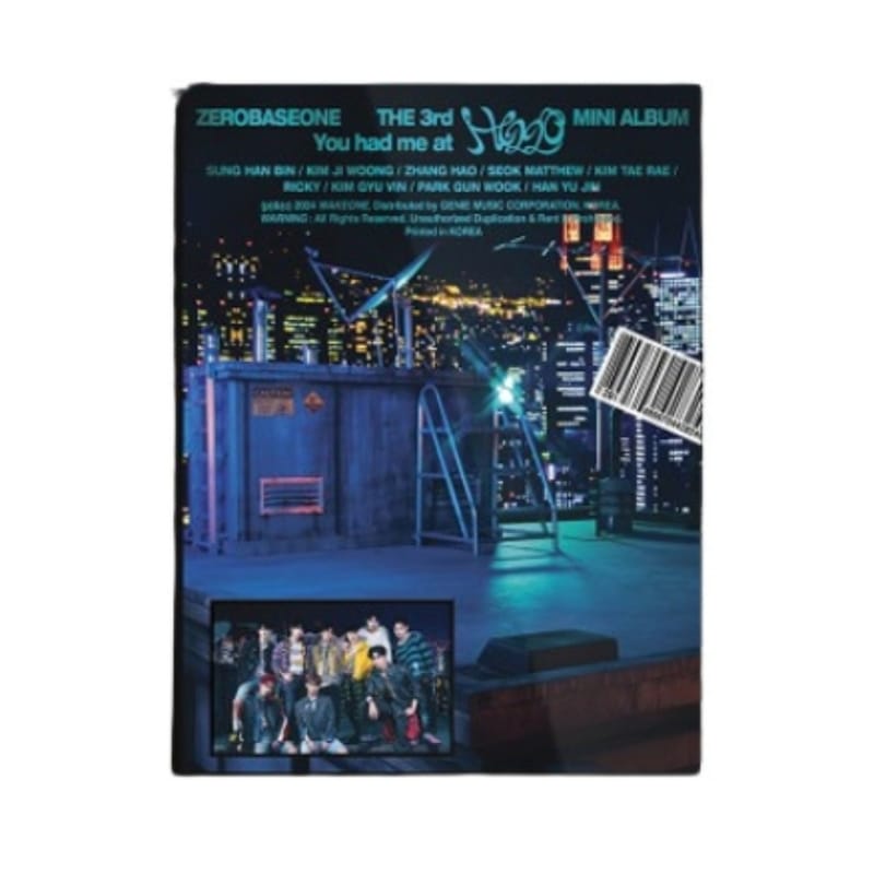 [未開封新品] ゼベウォンアルバムゼロベースワンミニ3集 You had me at HELLO ECLIPSE 5,194円