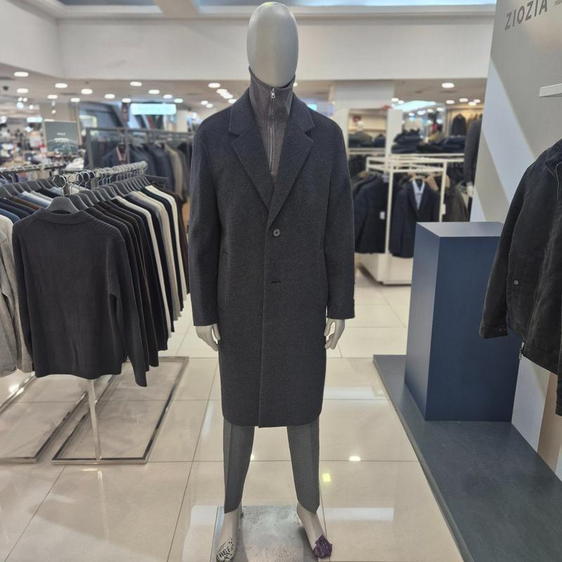 2025年F/Wカシミア混紡セミオーバーシングルコートAAF4CG1101