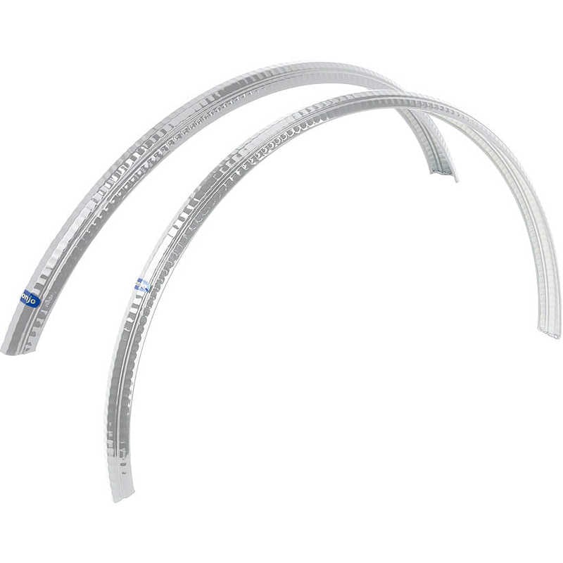 本所工研　フェンダーセット H1C[700C]亀甲 シルバー　GDS04401