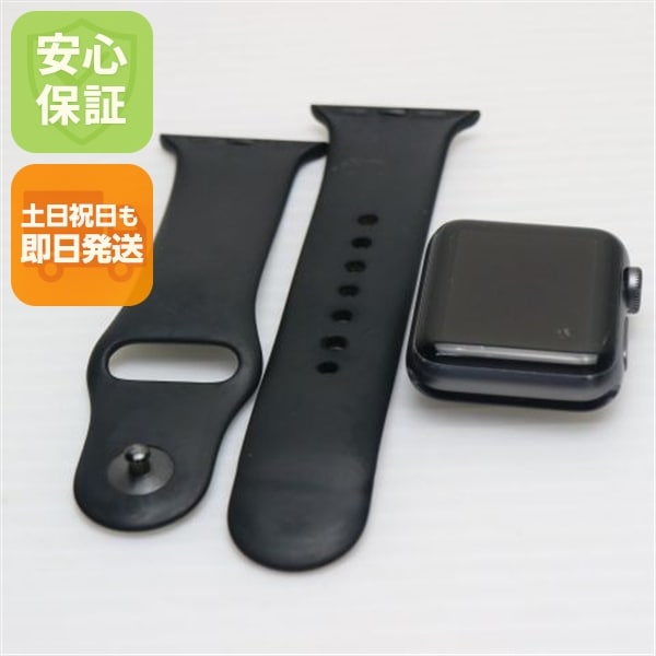 良品 Apple Watch series3 38mm GPS スペースグレイ 20